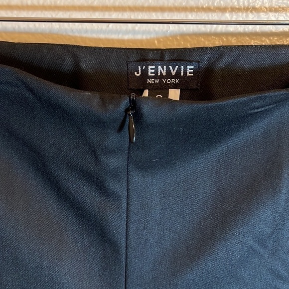 Nwt J’Envie New York Black Tempo Zip Front Trouser Dress Pant - Picture 4 of 14